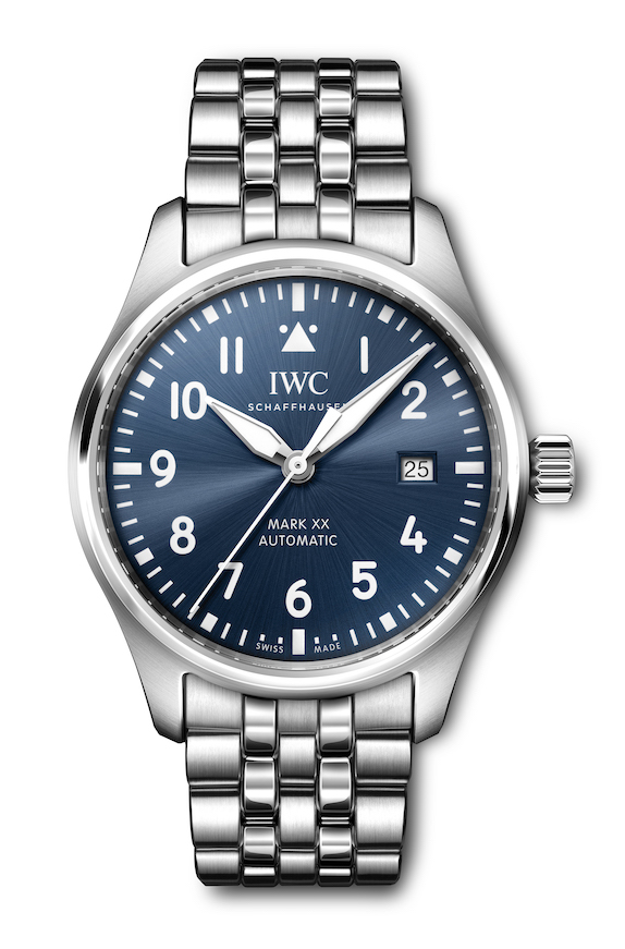 IWC Reloj de Aviador Mark XX blue 2