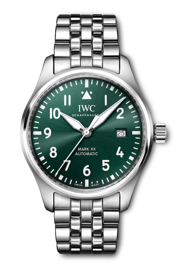 IWC Reloj de Aviador Mark XX green 1