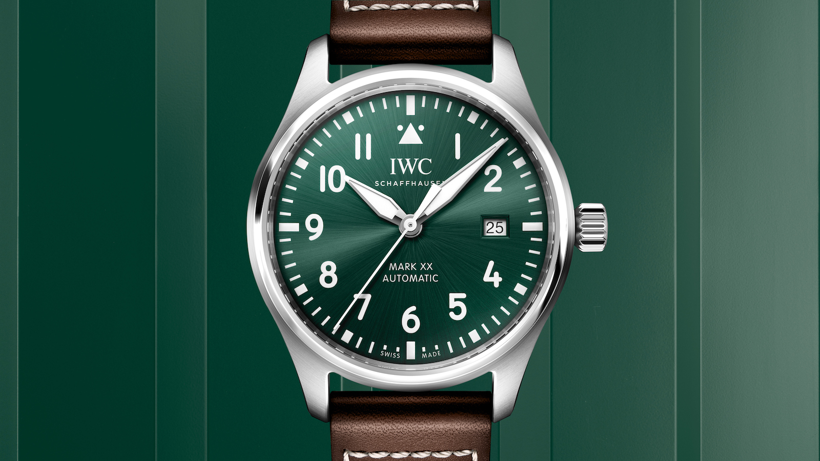 IWC Reloj de Aviador Mark XX green 4