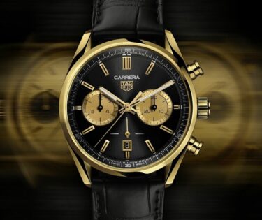 TAG Heuer Chrongraph gold cover
