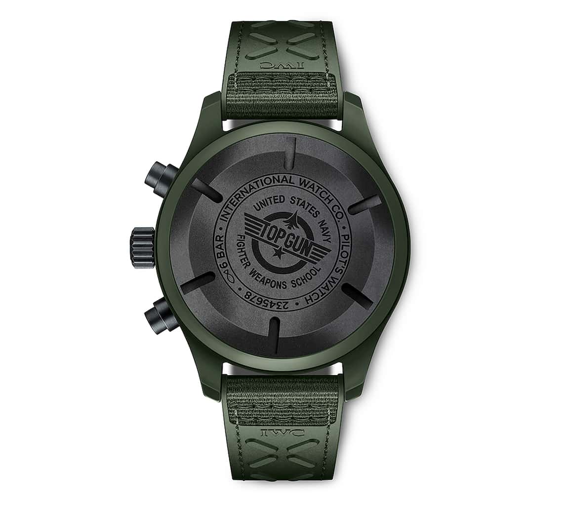 IWC Reloj de Aviador Cronógrafo 41 TOP GUN Woodland 1 Watches World IWC Reloj de Aviador Cronógrafo 41 TOP GUN Woodland 1