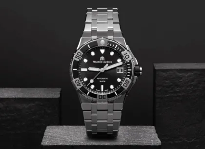 Maurice Lacroix Aikon Venturer 38 mm Negro