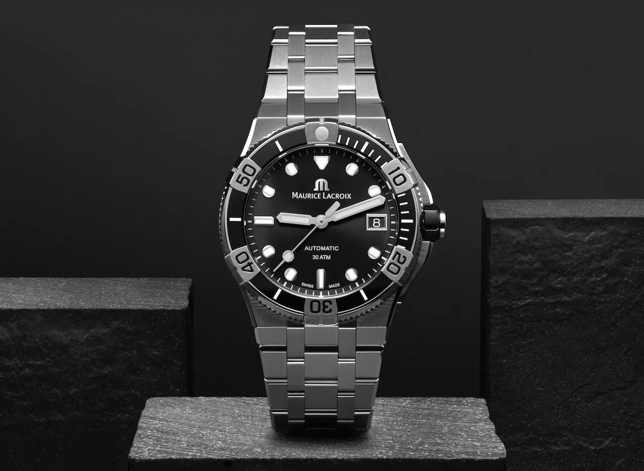 Maurice Lacroix Aikon Venturer 38 mm Negro