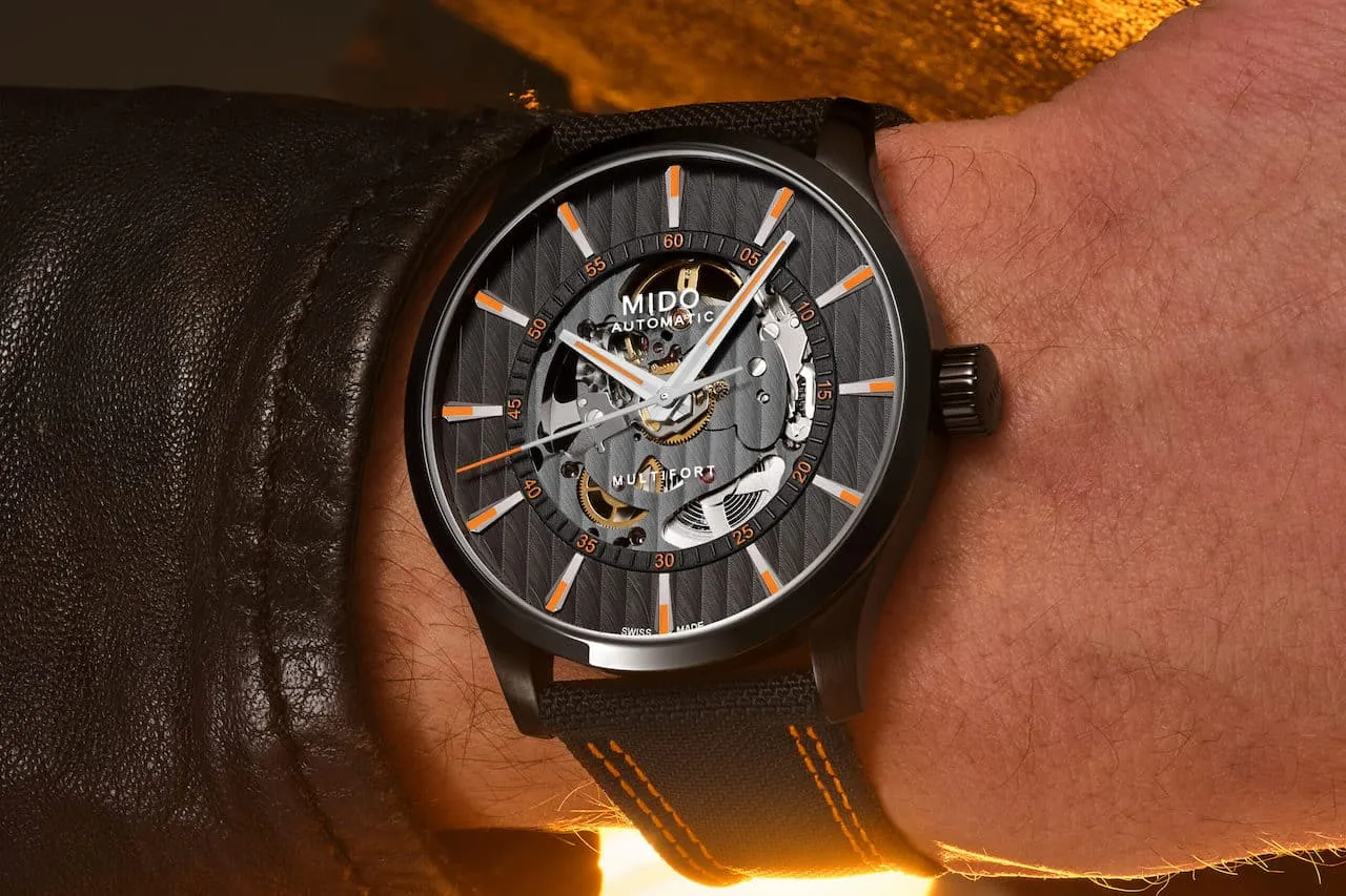 Mido Multifort Skeleton Vertigo 1