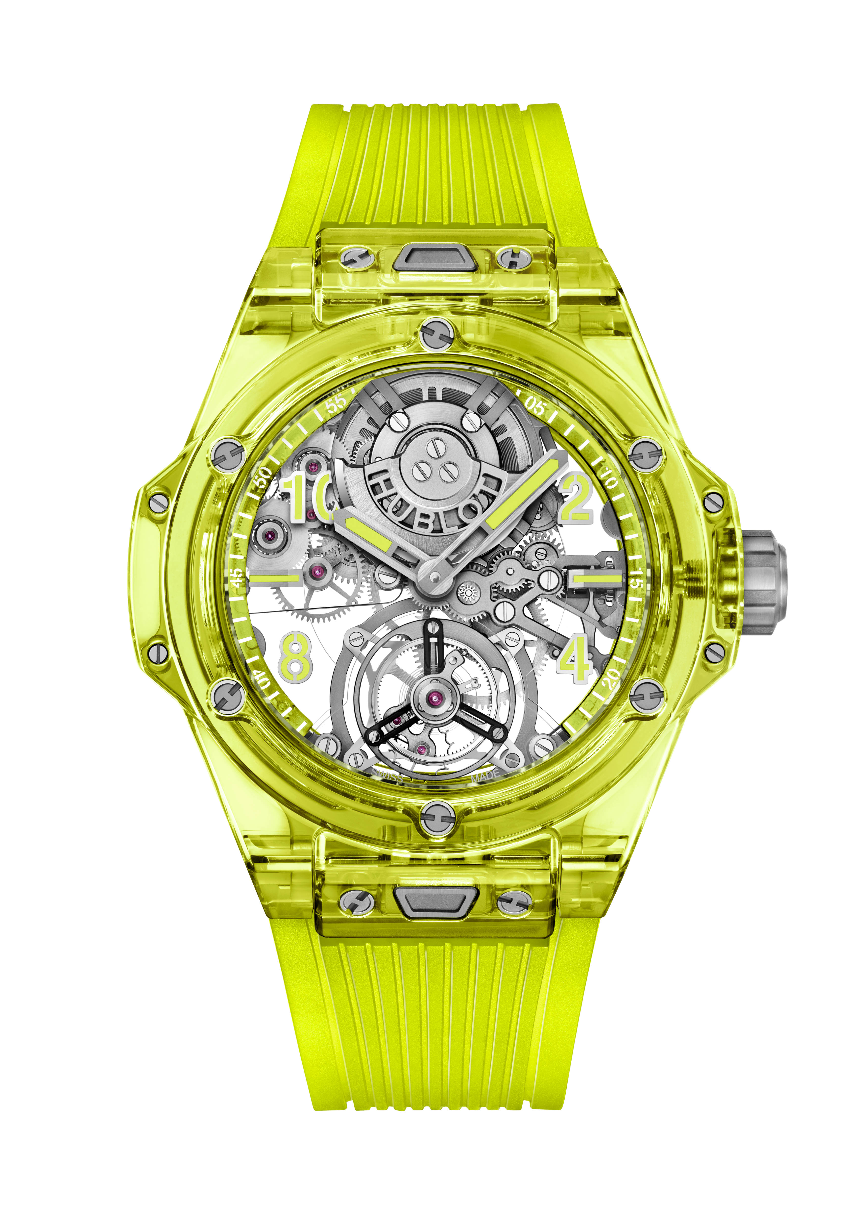 Big Bang Tourbillon Auto Neon Yellow Watches World