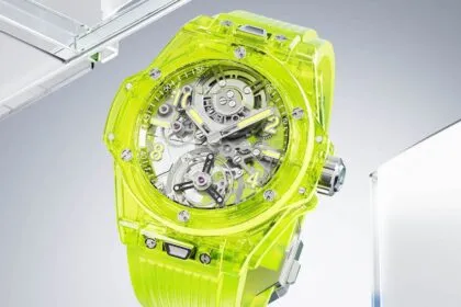 Hublot Big Bang Tourbillon Automatic Yellow Neon SAXEM cover