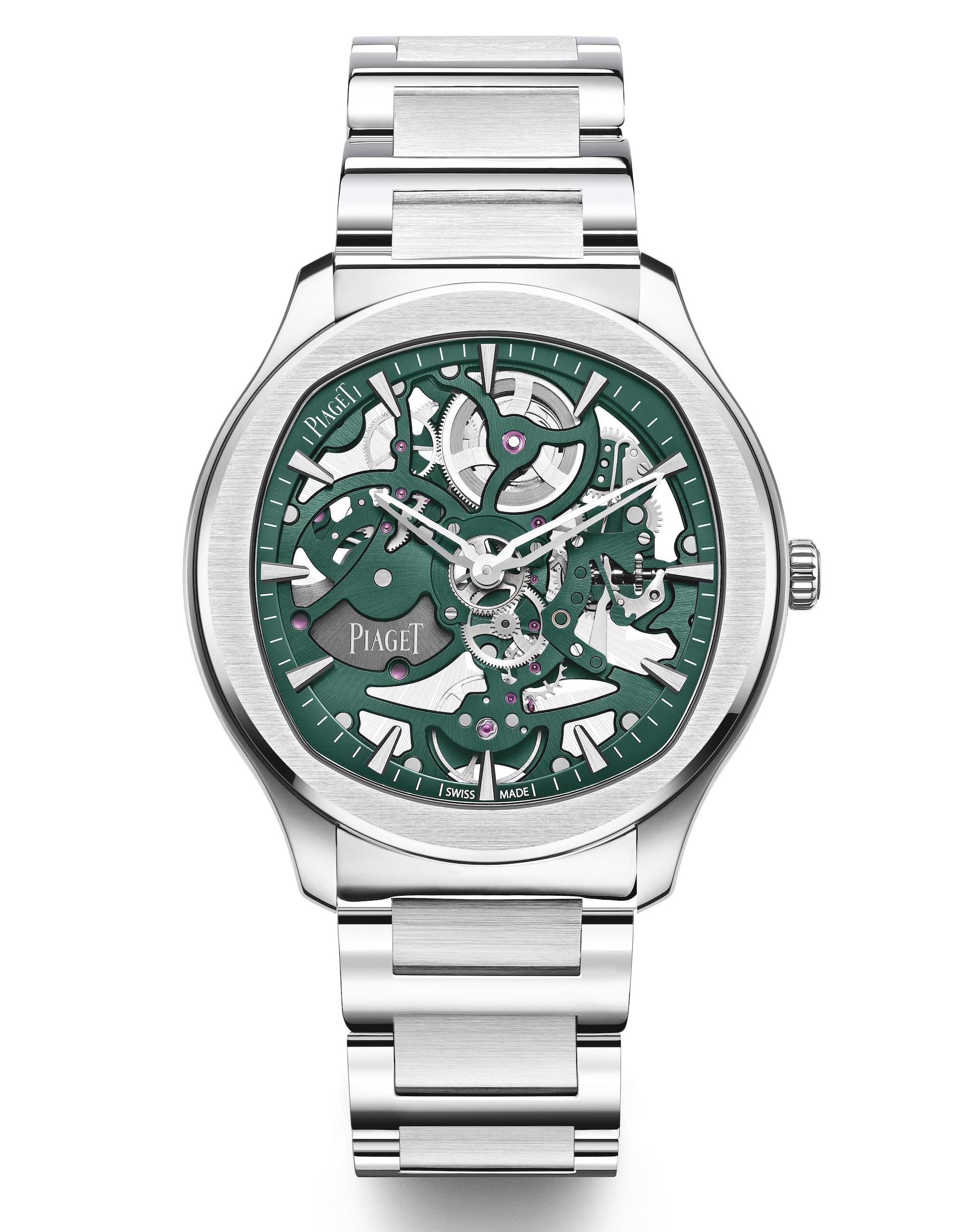 Piaget Polo Skeleton Green Watches World Piaget Polo Skeleton Green