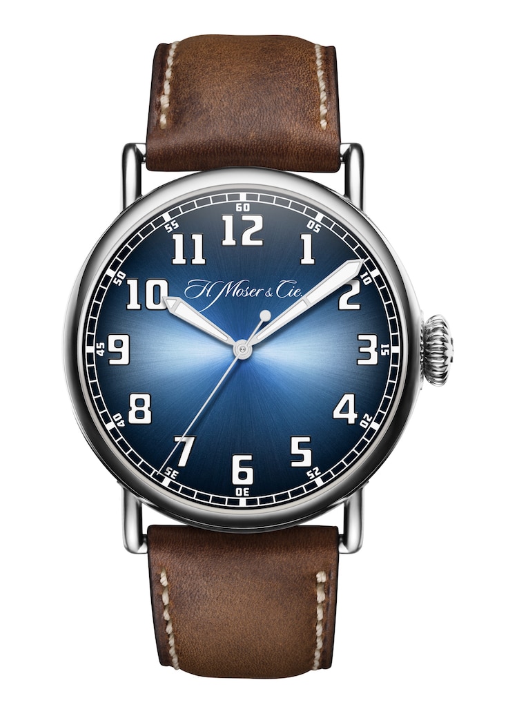 Berger Joyeros si quiero HMose 82001201 Heritage CentreSeconds FunkyBlue Soldier Watches World Berger Joyeros si quiero HMose 8200 1201 Heritage CentreSeconds FunkyBlue Soldier