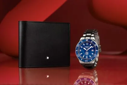 Montblanc San Valentín 2023 1858 Iced sea cartera
