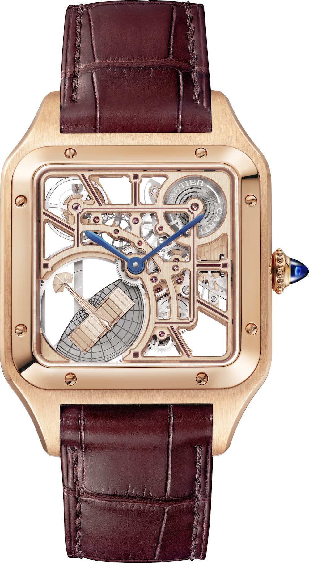 CartierSantosDumontEsqueleto1 Watches World