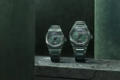 Girard Perregaux Laureato Green Ceramic Edición Aston Martin duo