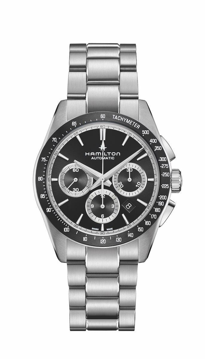 Hamilton Jazzmaster Perfomer Automatic Chronograph black dial Watches World Hamilton Jazzmaster Perfomer Automatic Chronograph black dial