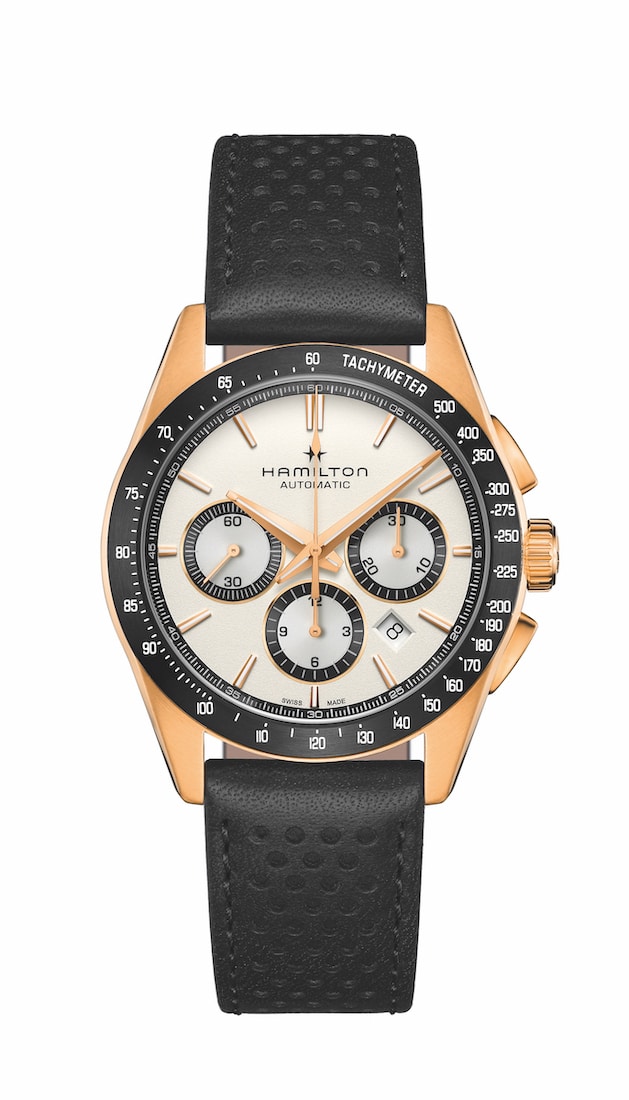 Hamilton Jazzmaster Perfomer Automatic Chronograph white dial Watches World Hamilton Jazzmaster Perfomer Automatic Chronograph white dial