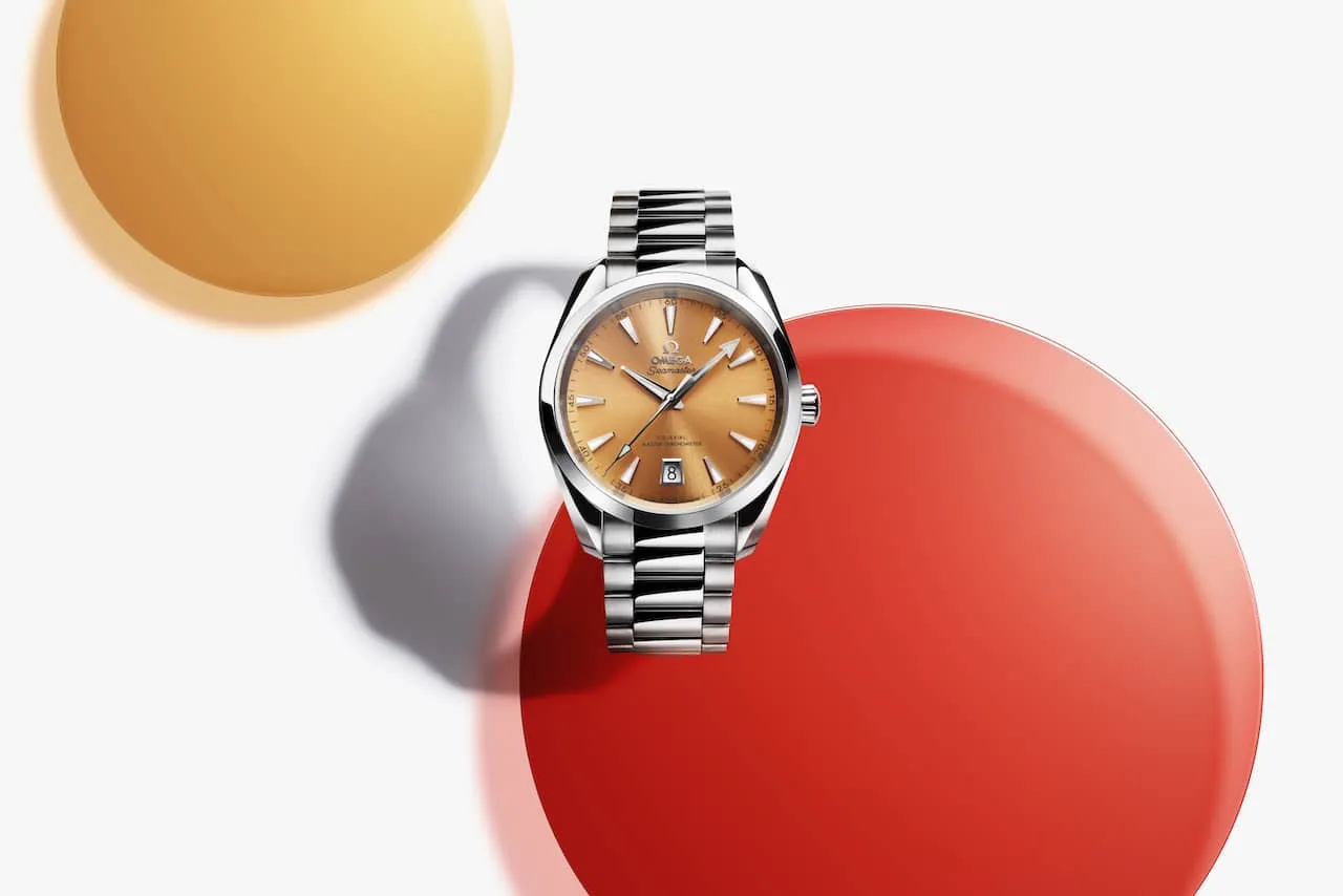 Omega Aqua Terra Shades 38 sedna azafran