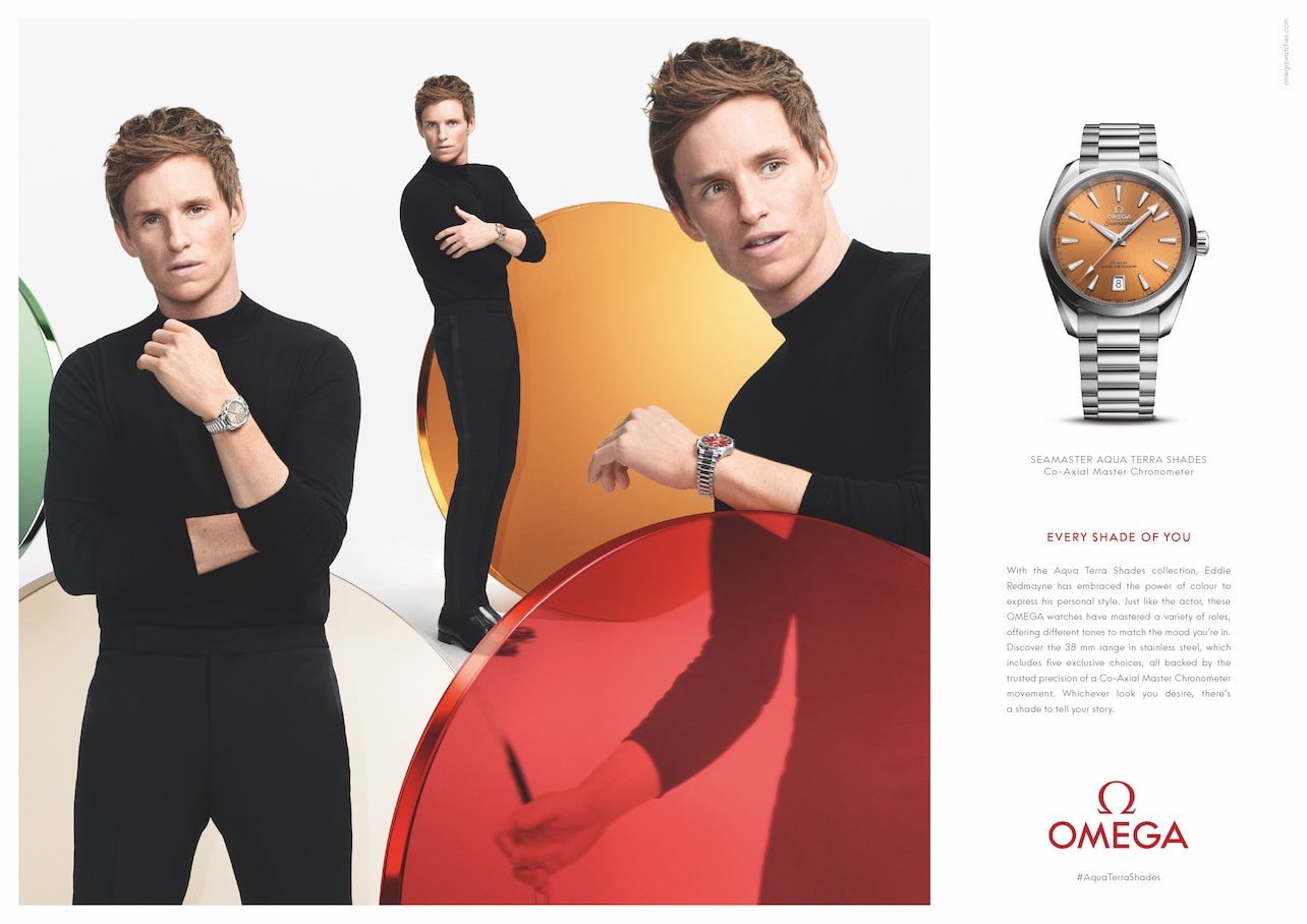 Omega Eddie Redmayne campaña Watches World Omega Eddie Redmayne campaña
