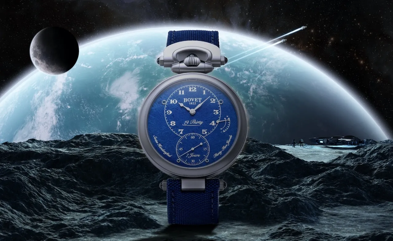 Bovet 1822 19Thirty Blue Meteorite