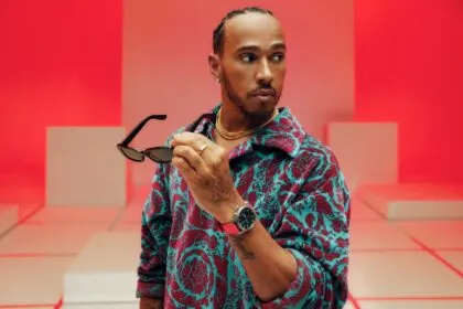 IWC Reloj Mercedes rosa Lewis Hamilton 1