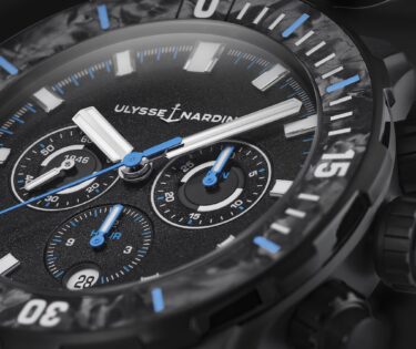 Ulysse Nardin The Ocean Race Diver Chronograph close up front