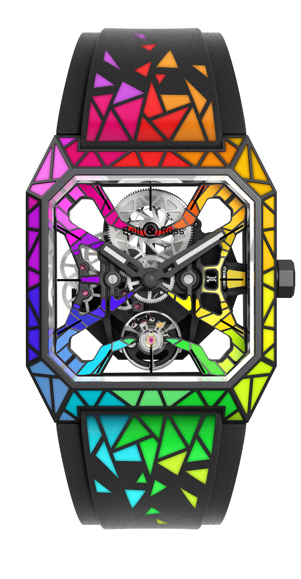 BR 03 Cyber Rainbow original y futurista para Only Watch 2023