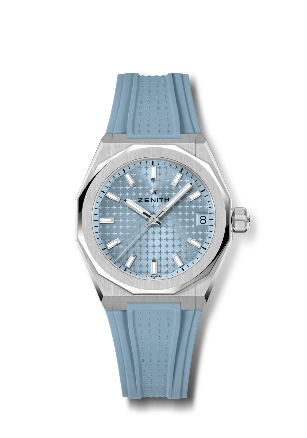 DefySkylineIceBlue36mm1 Watches World