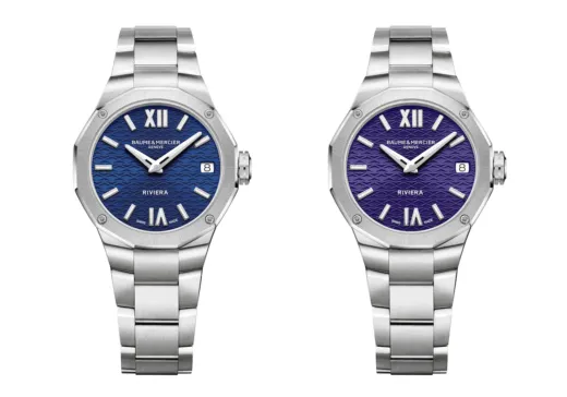 Baume Mercier Riviera 33 mm azul y morado_4