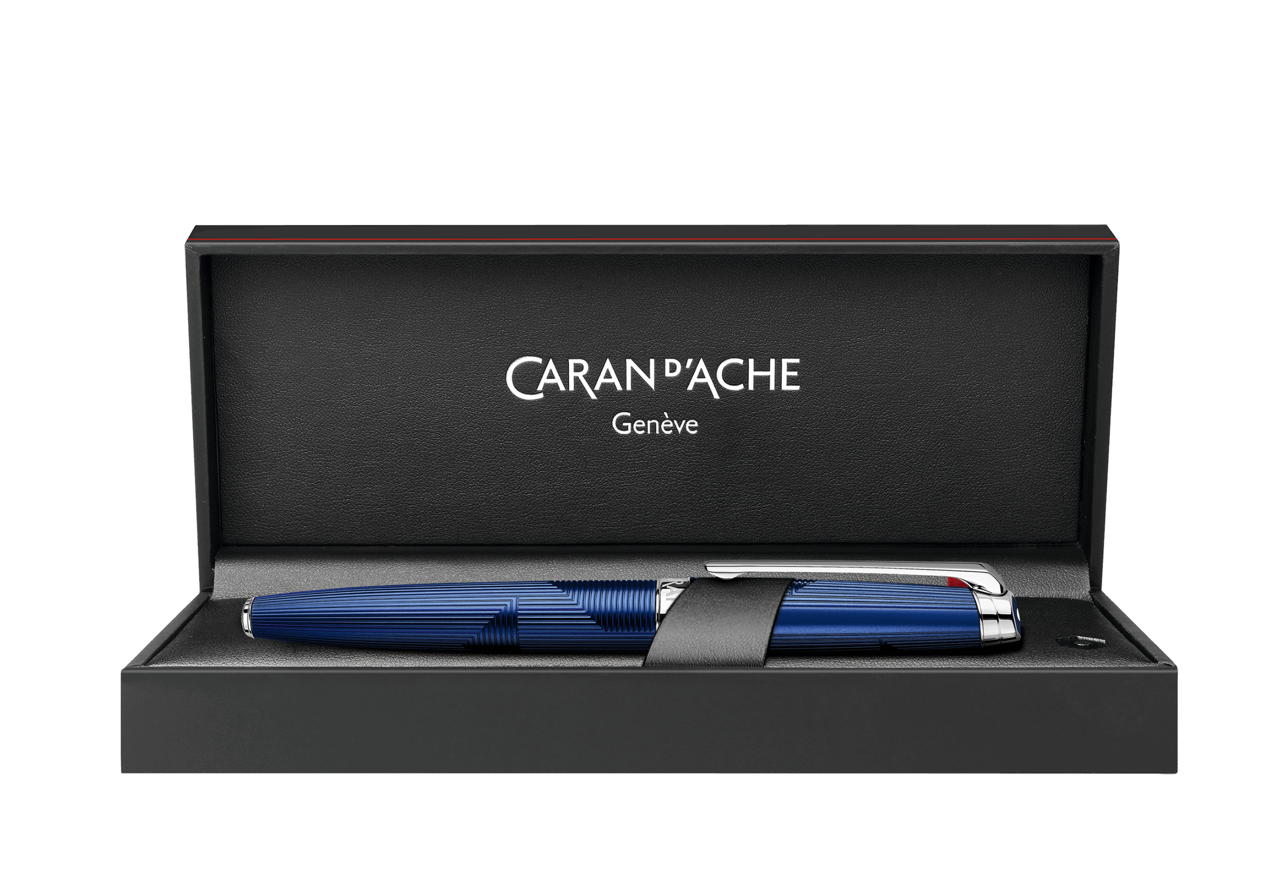 Caran dAche Léman Bleu Marin box 1 Watches World Caran d'Ache Léman Bleu Marin box 1