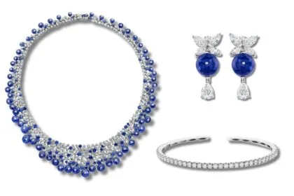 Joyas que componen la colección Céleste de Peyrelongue Chronos