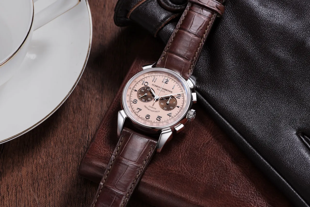 Cuervo y Sobrinos Historiador Cronógrafo 1946