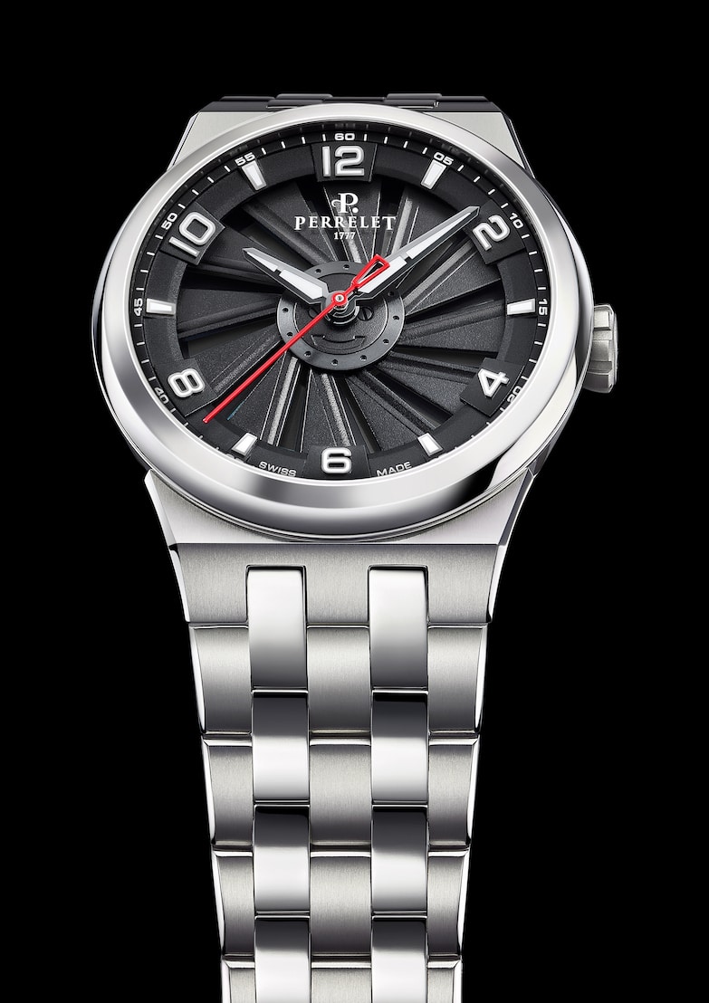 Perrelet Turbine 41 Titanium 4 Watches World Perrelet Turbine 41 Titanium 4