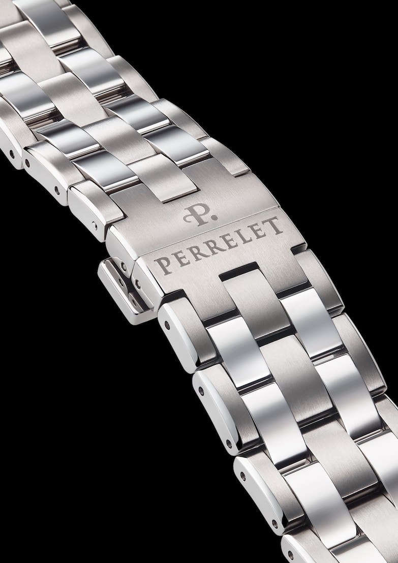 Perrelet Turbine 41 Titanium brazalete Watches World Perrelet Turbine 41 Titanium brazalete