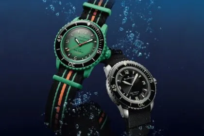 Blancpain X Swatch INDIAN OCEANSO35I100 duo