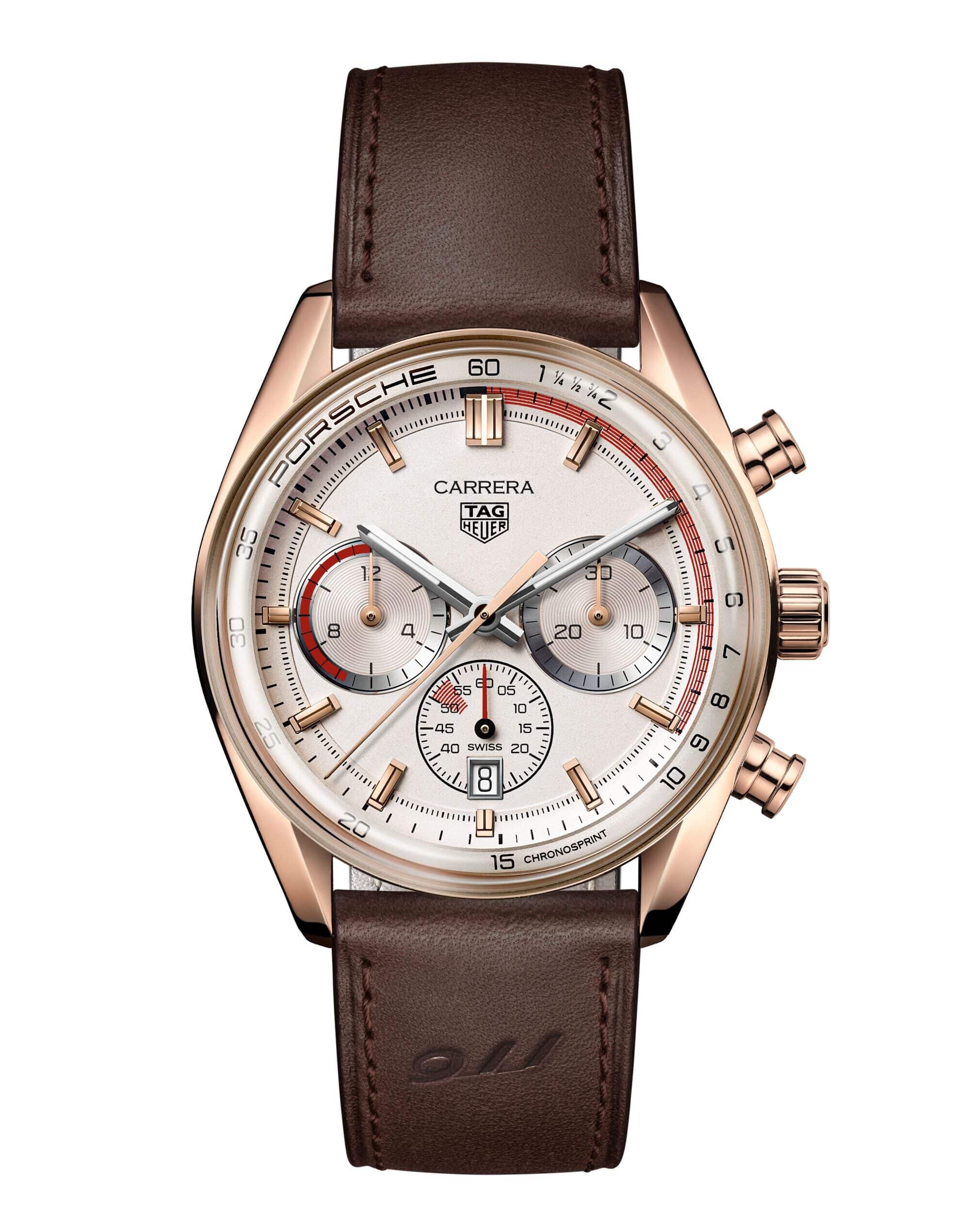 TAG Heuer Carrera Chronosprint x Porsche oro soldat Watches World TAG Heuer Carrera Chronosprint x Porsche oro soldat
