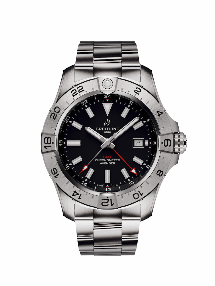 Breitling Avenger Automatic GMT 44 Ref A32320101B1A1 CMYK