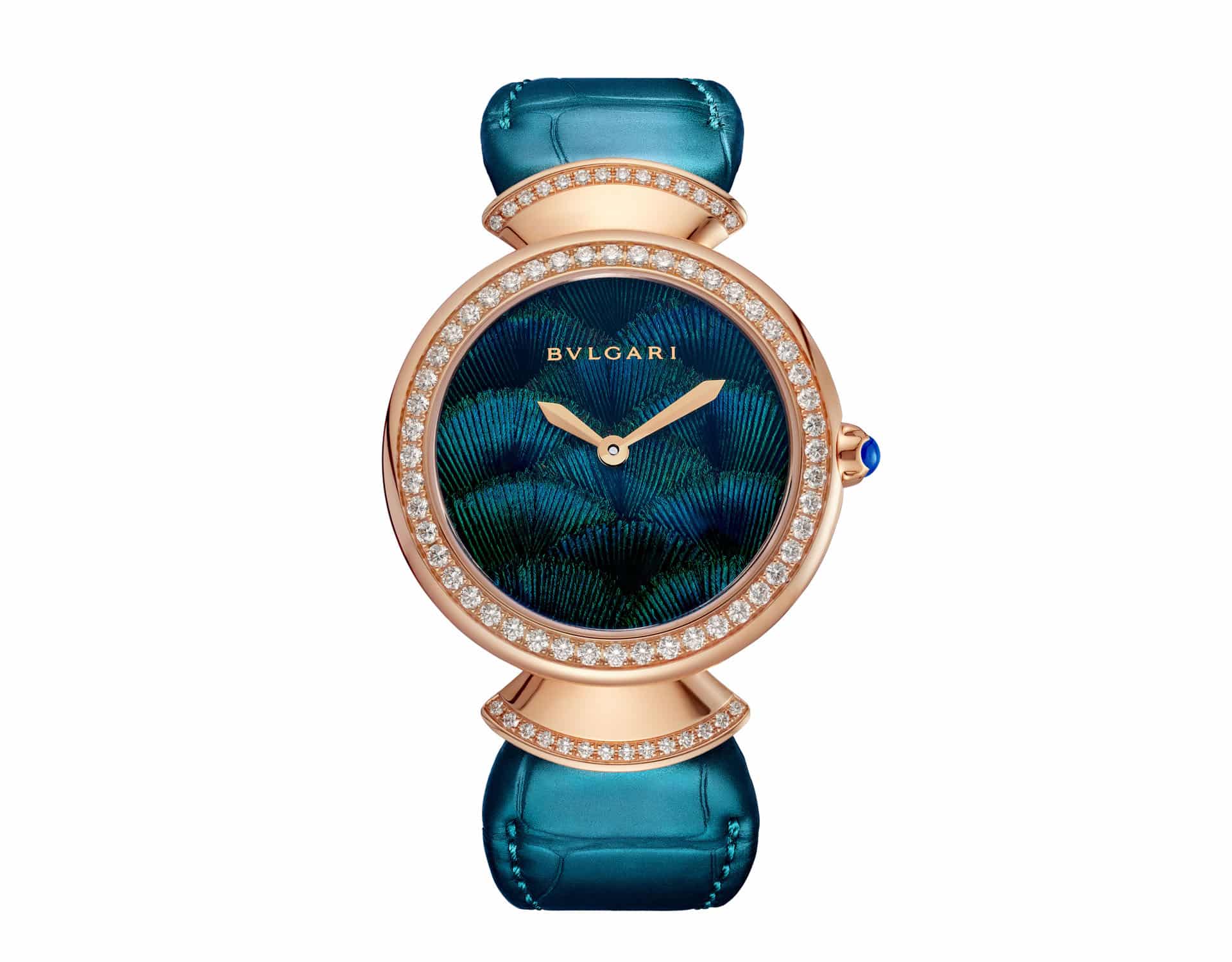 Bulgari 2023Divas Dream Peacock Feather Marquetry103767Packshot01 Watches World