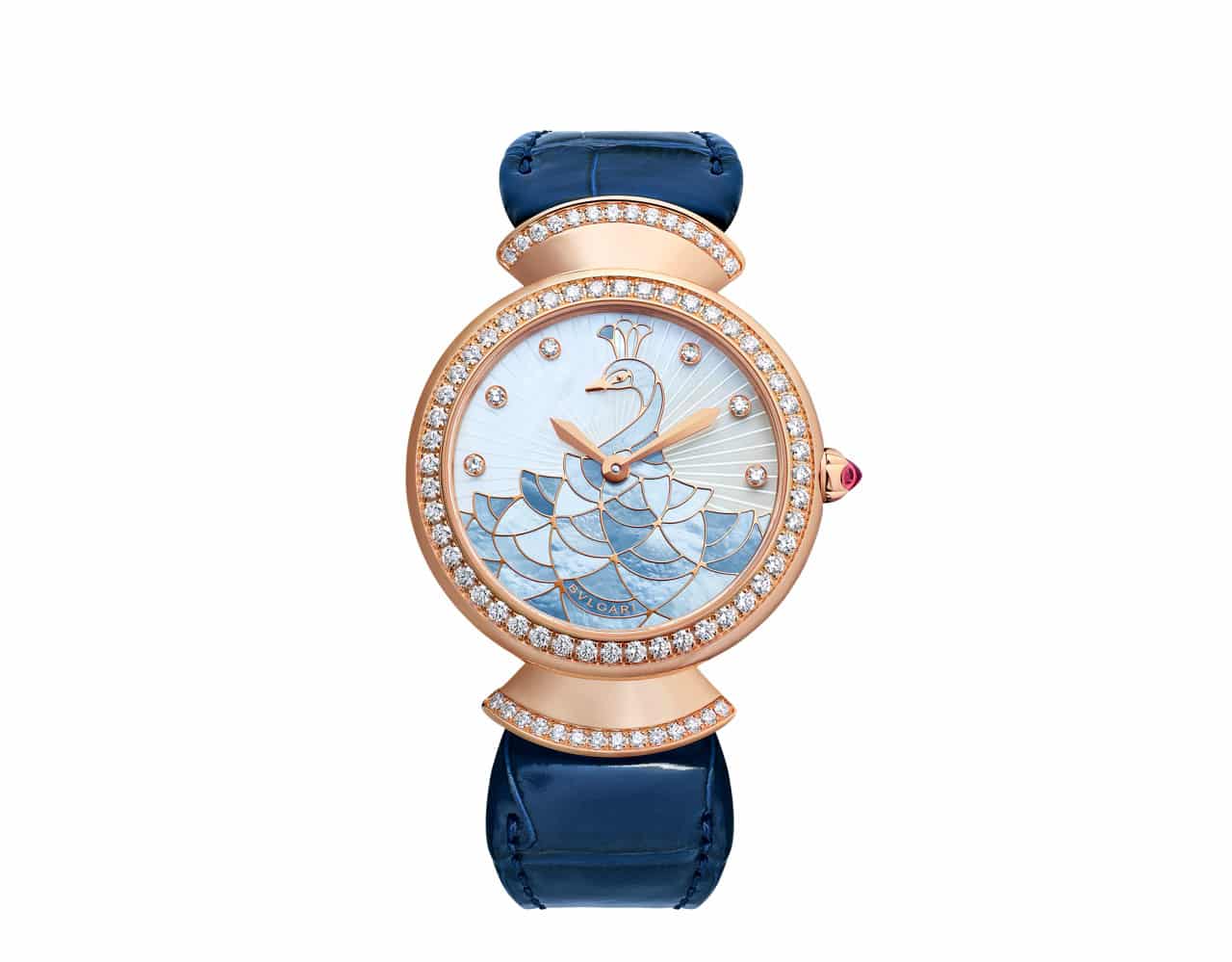 Bulgari 2023Divas Dream Peacock MOP Marquetry103769Packshot01 Watches World