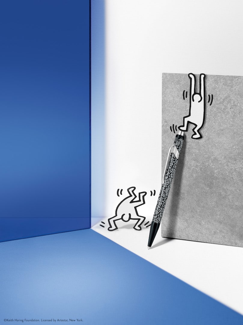 Caran dAche Keith Haring bolígrafo negro Watches World Caran dAche Keith Haring bolígrafo negro
