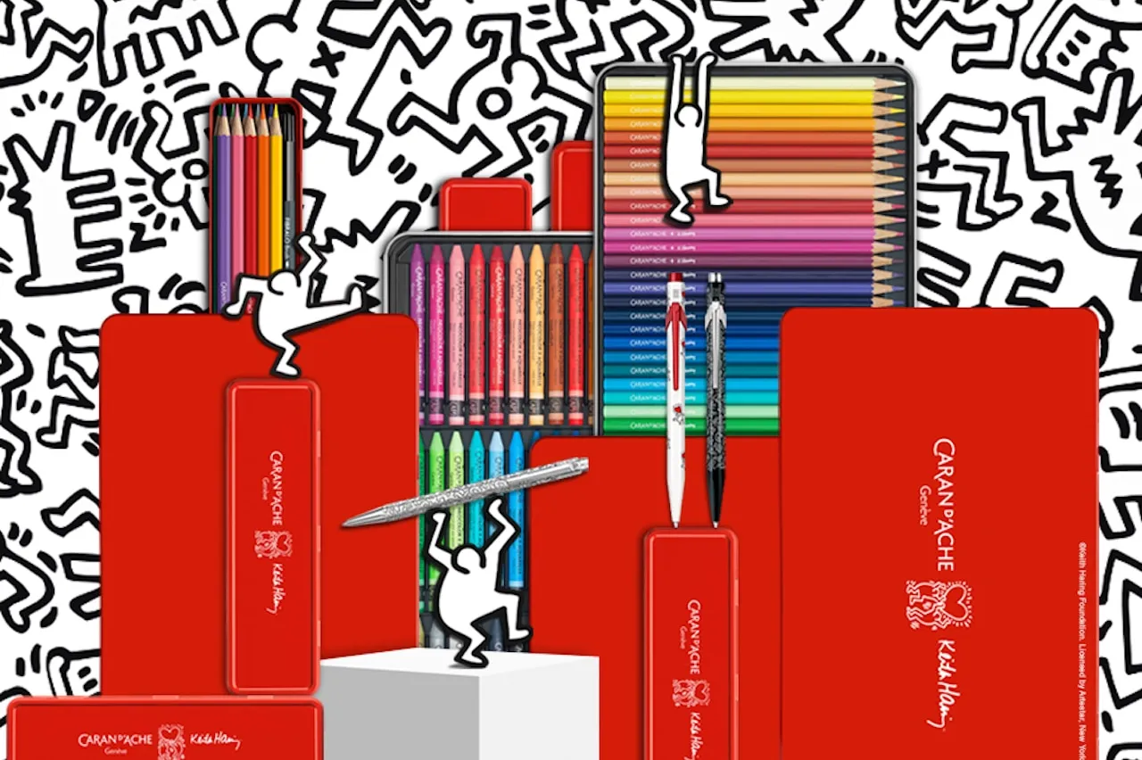 Caran dAche Keith Haring cover