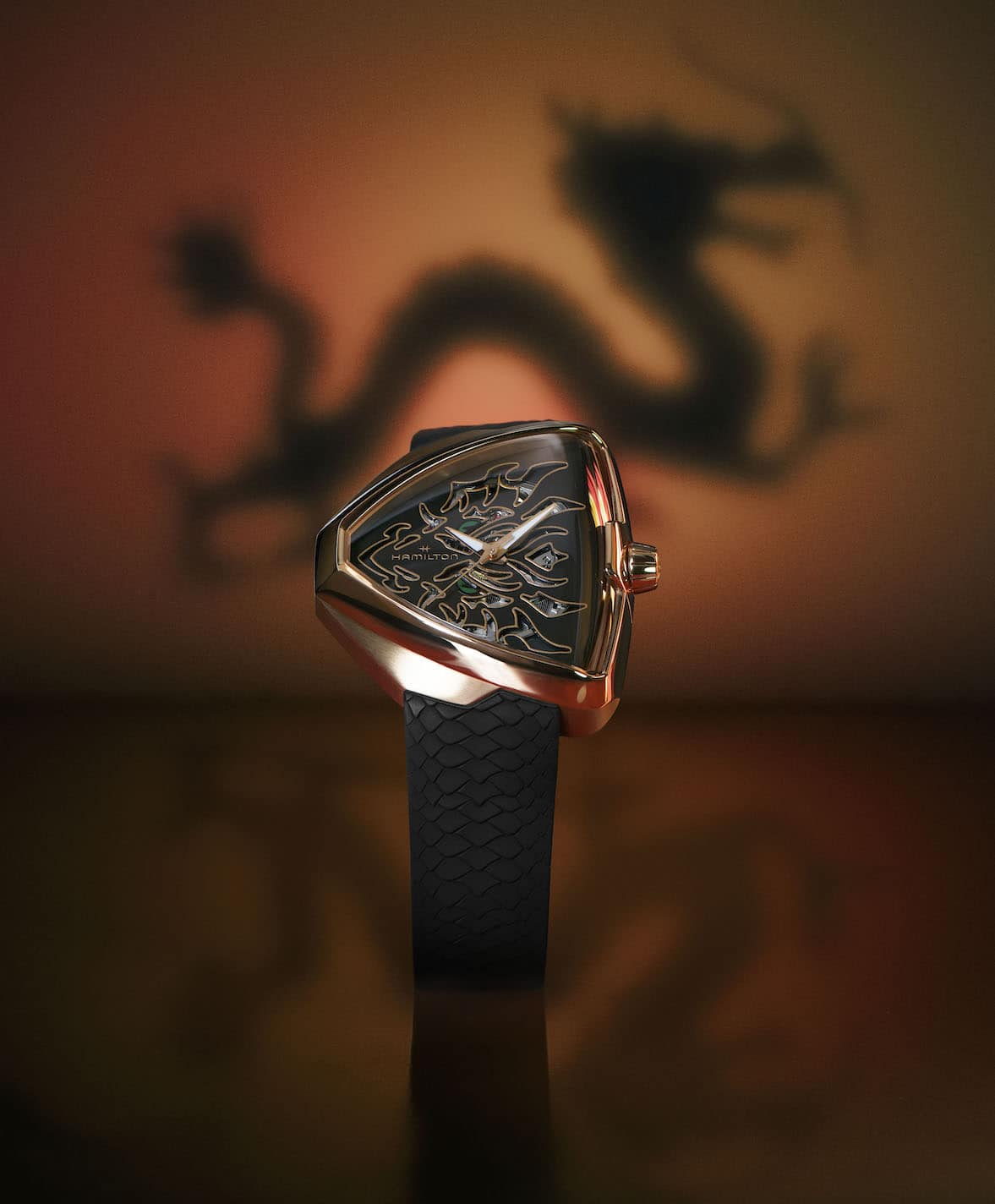 Hamilton Ventura DragonH24525332Lifestyle8 Watches World Hamilton Ventura Dragon H24525332 Lifestyle 8