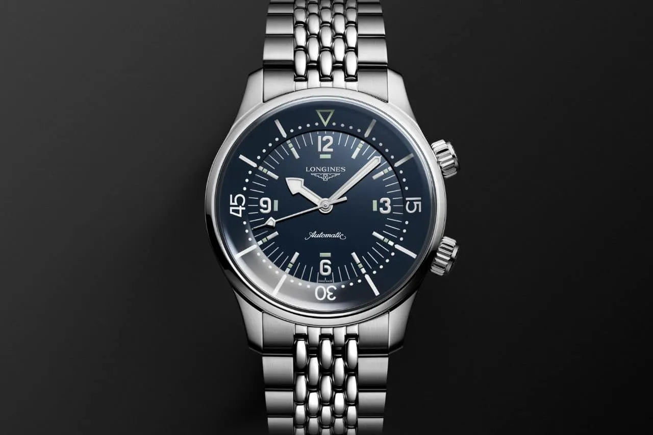 Longines Legend Diver, la leyenda de las profundidades luce nueva imagen