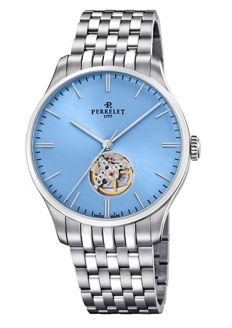 Perrelet Weekend azul glaciar 4 Watches World Perrelet Weekend azul glaciar 4