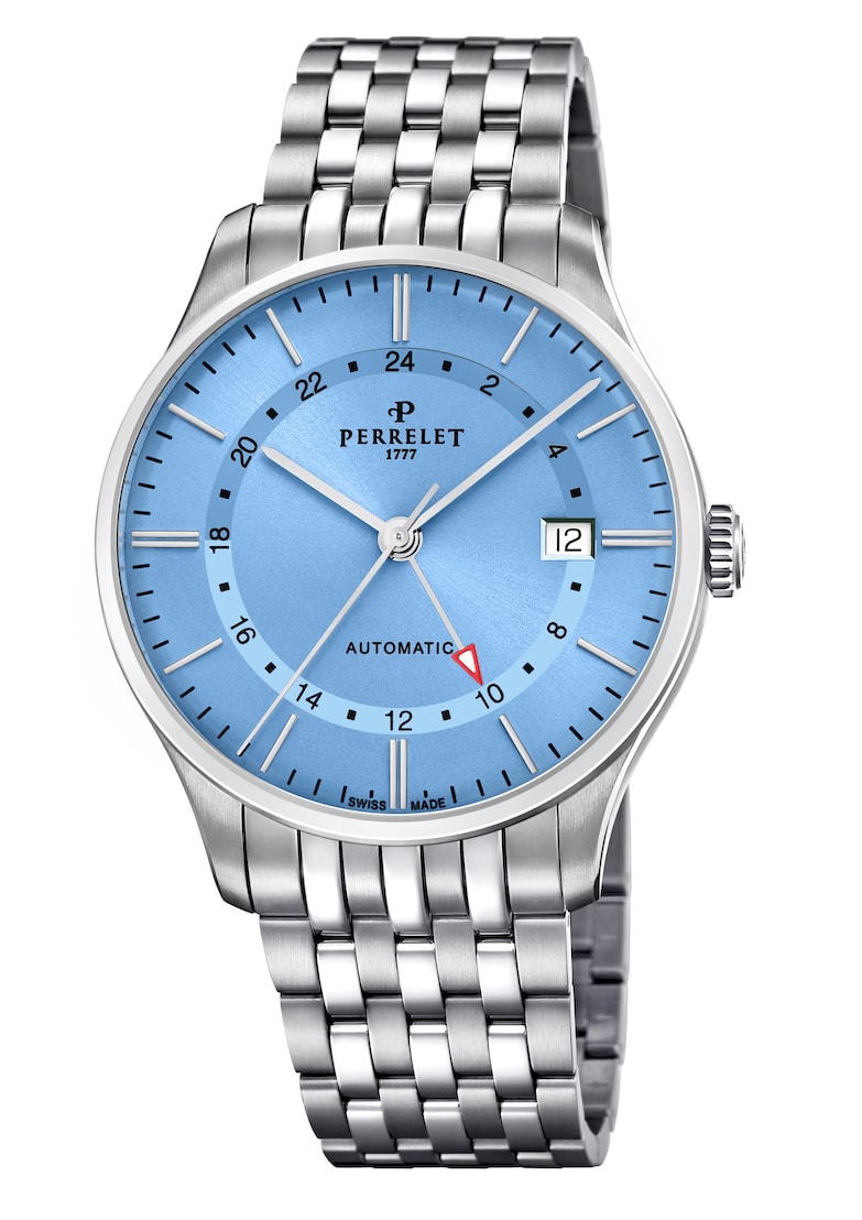 Perrelet Weekend azul glaciar 8 Watches World Perrelet Weekend azul glaciar 8