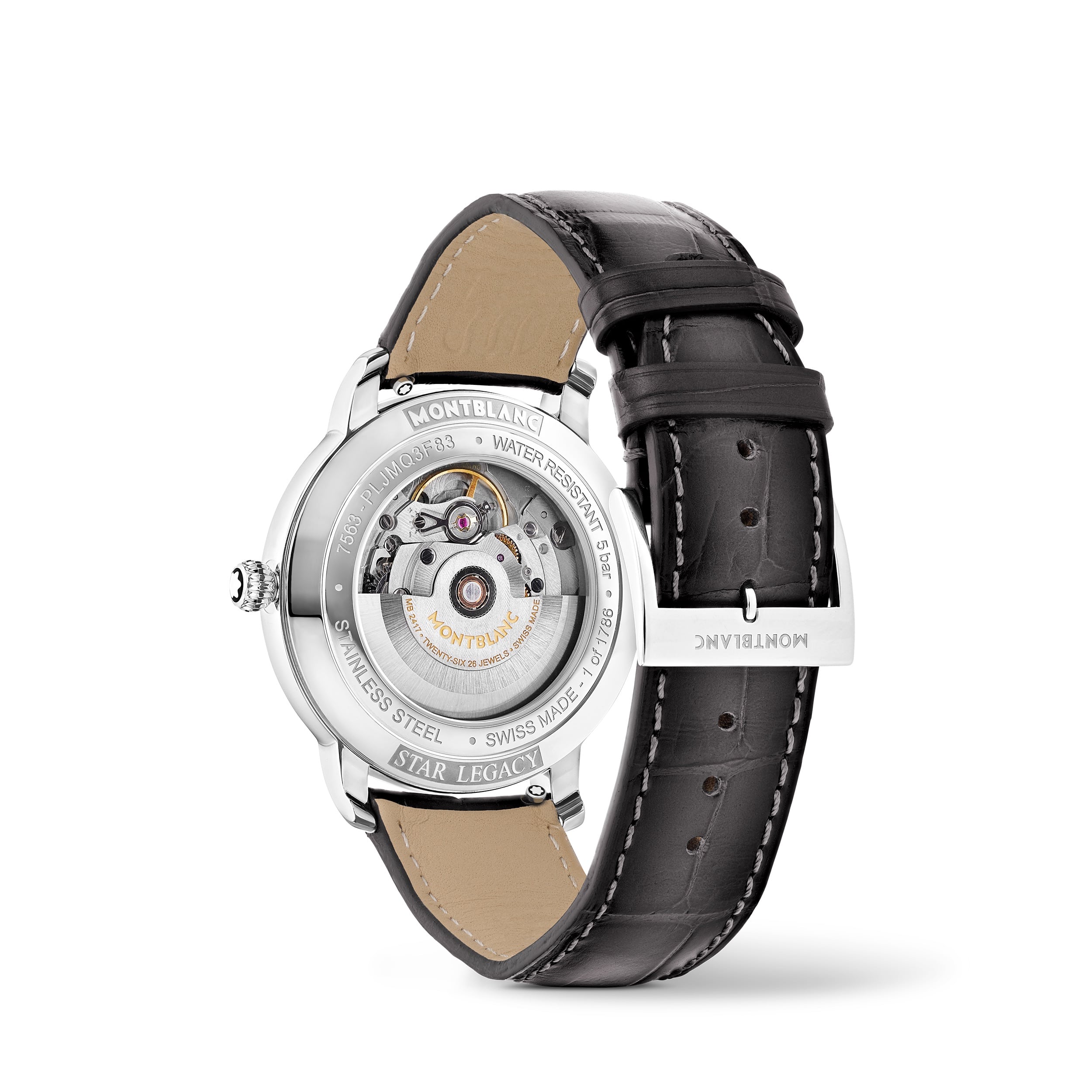 StarLegacyGreyAutomaticDate3 Watches World