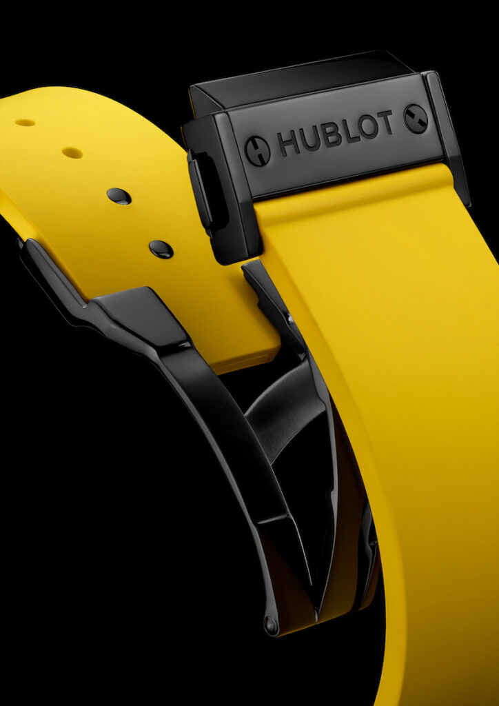 Hublot Classic Fusion Tourbillon Orlinski amarillo