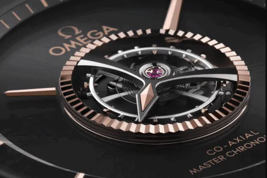 Omega De Ville Tourbillon Close Up