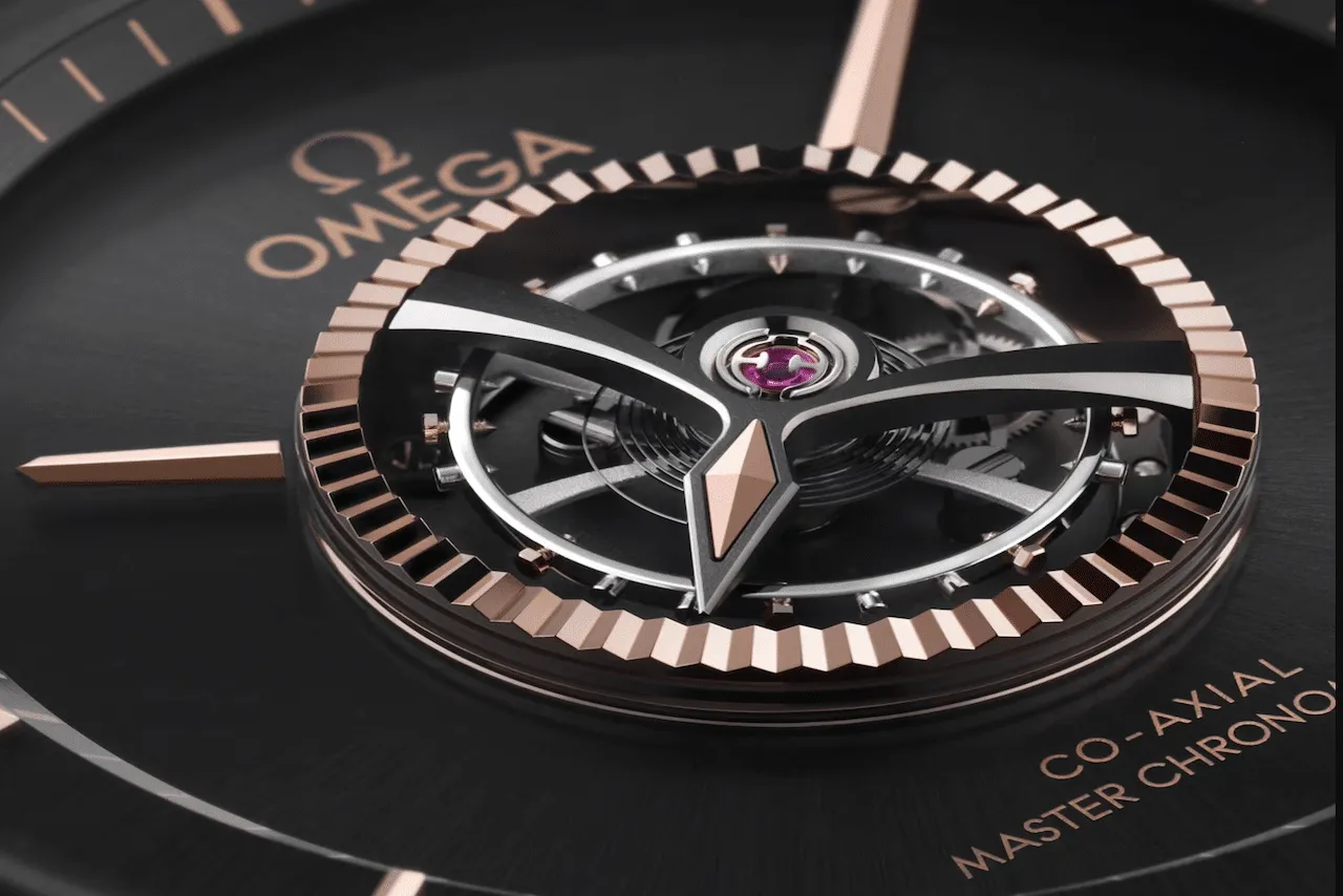 Omega De Ville Tourbillon Close Up