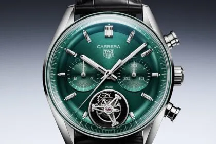 TAG Heuer Carrera Chronograph Tourbillon verde