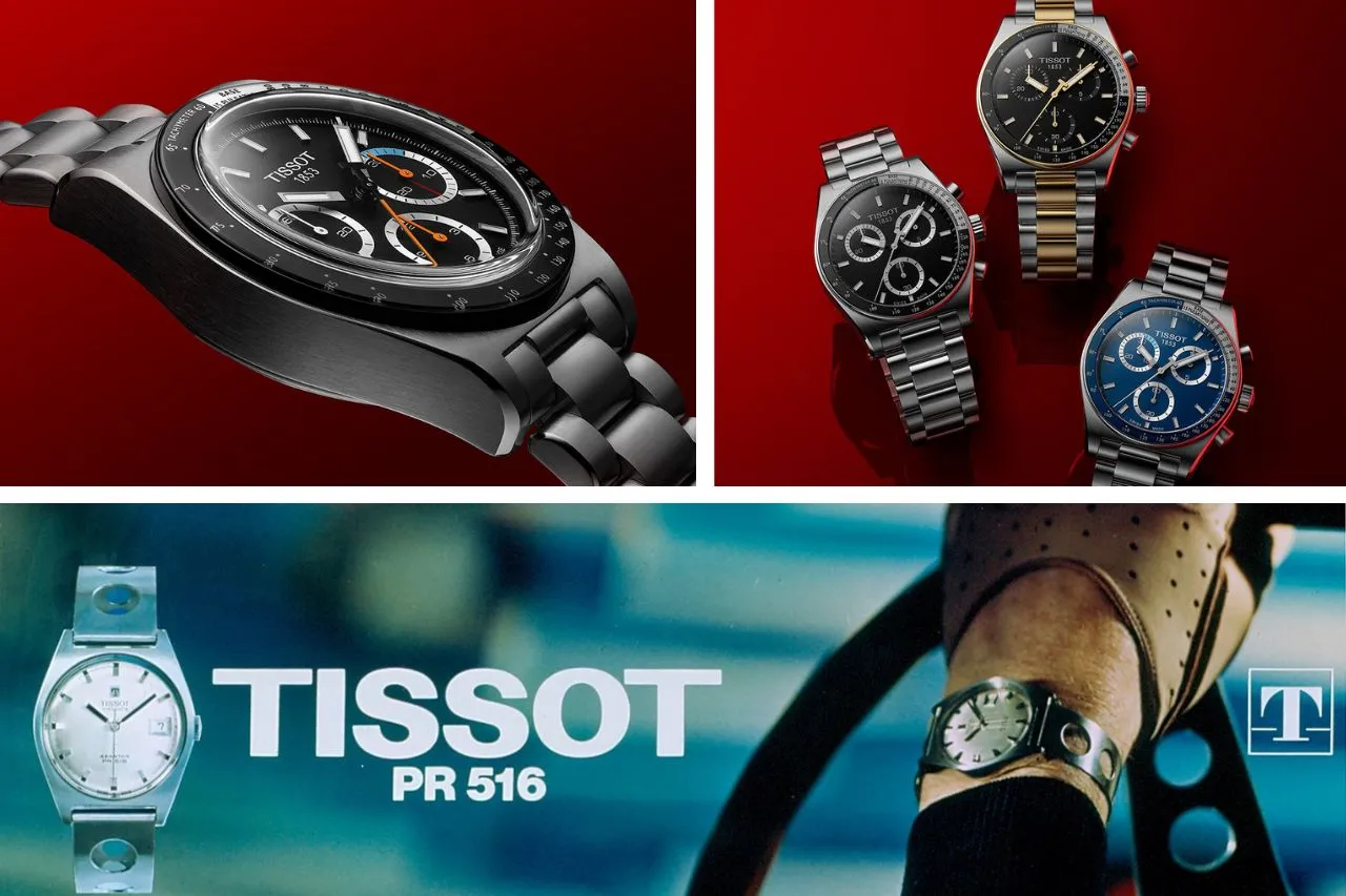 La nueva colección PR516 de Tissot sorprende por su diseño vintage y deportivo