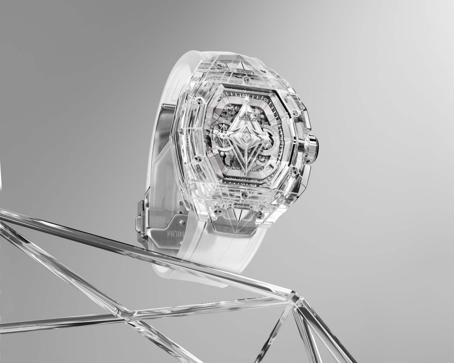 HublotSangBleuSapphire2 Watches World Hublot Sang Bleu Sapphire