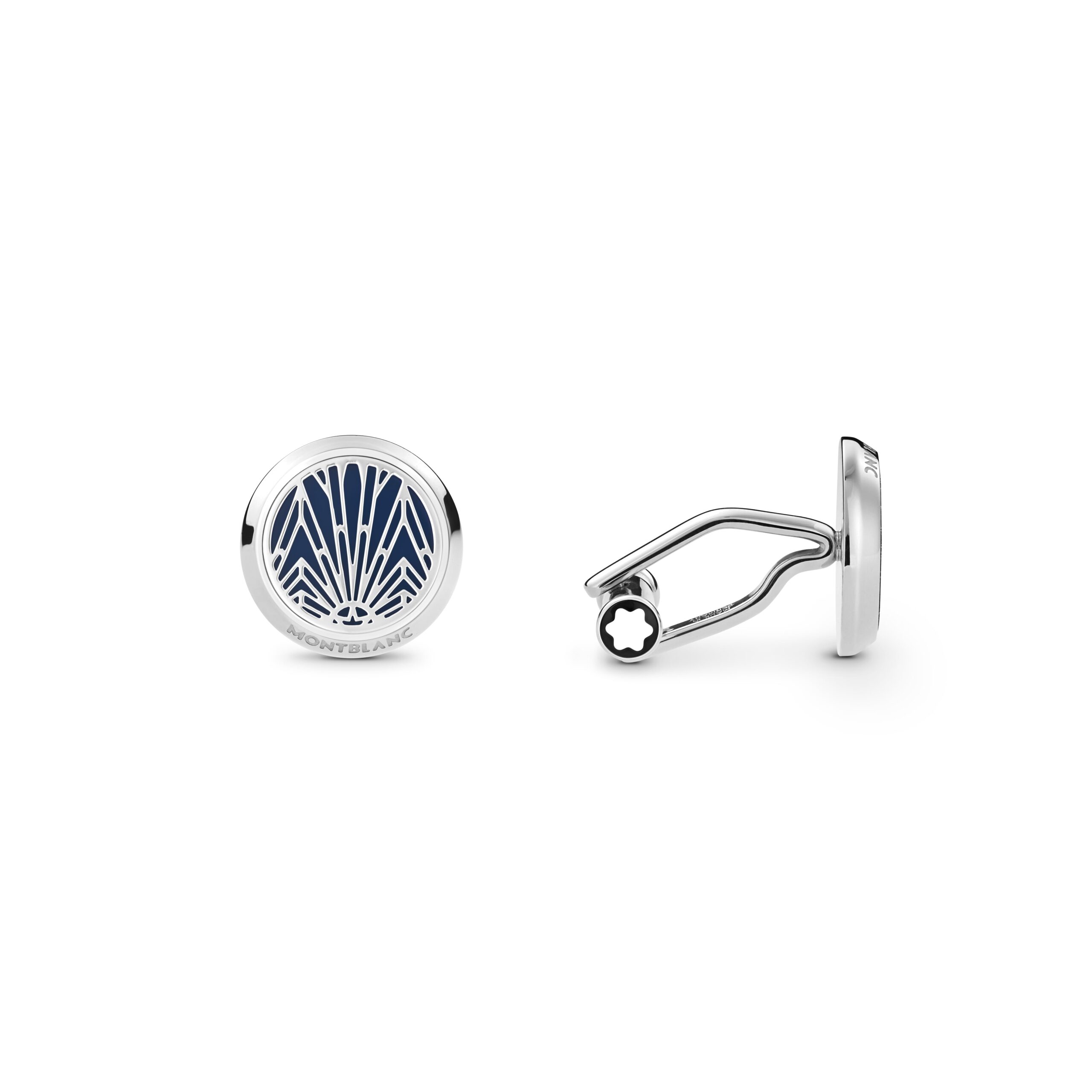Montblanc Meisterstück The Origin Collection Cufflinks Blue