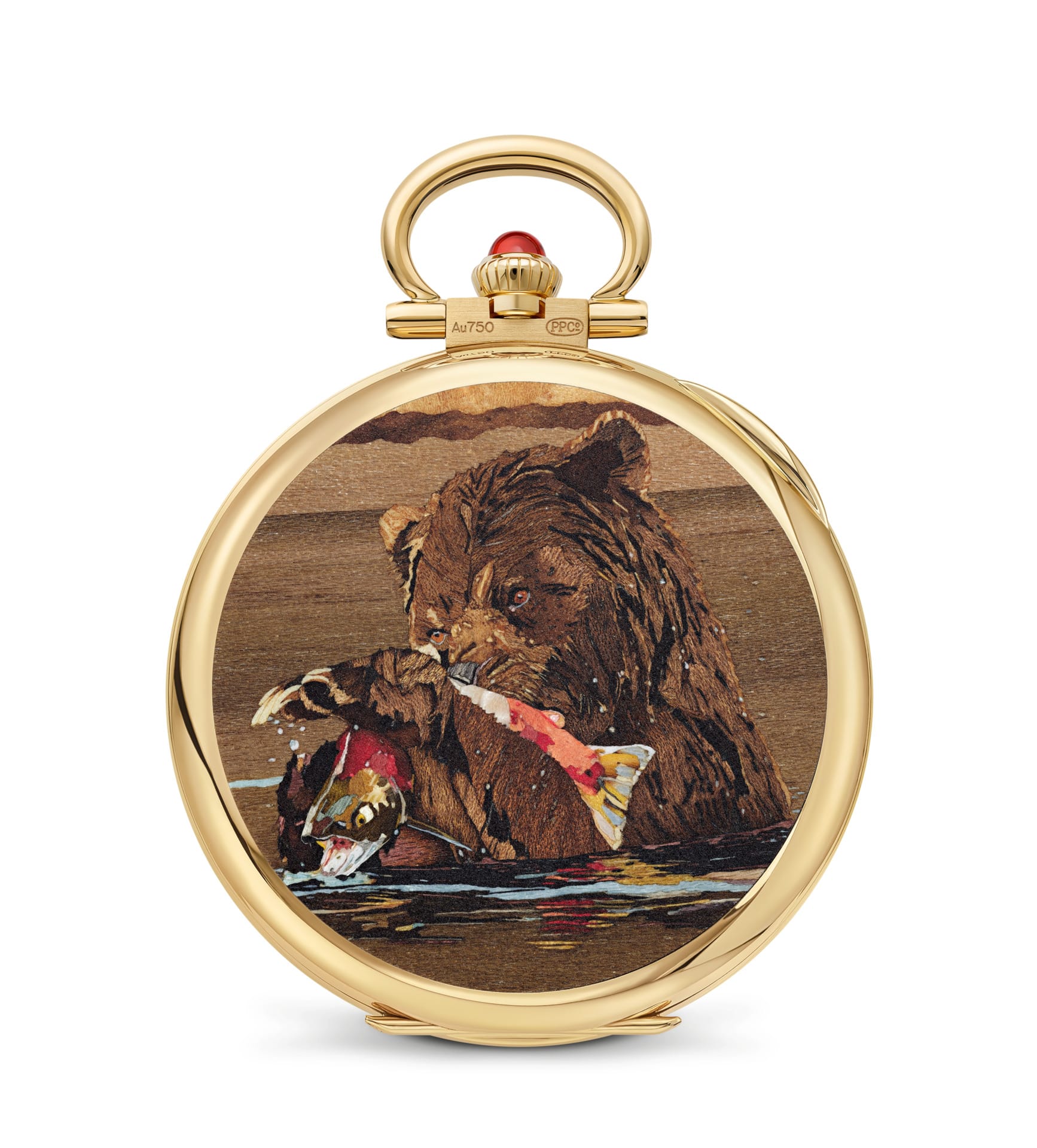 HyperFocal 0 Watches World 995144J 001 Bear and Salmon Rare Handcrafts 2024